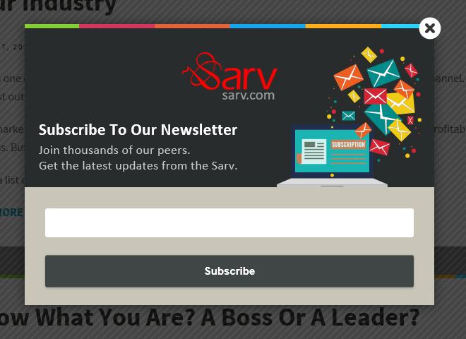 Opt-In Of Sarv