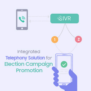Integrated Telephony Solution for Election Campaign Promotion