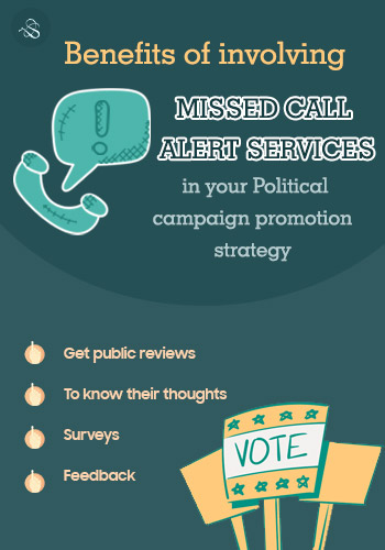missed call alert services in your Political campaign